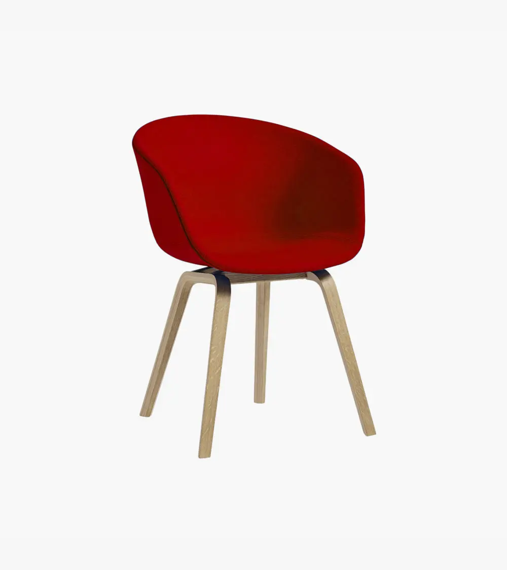 Wooden leg chair
