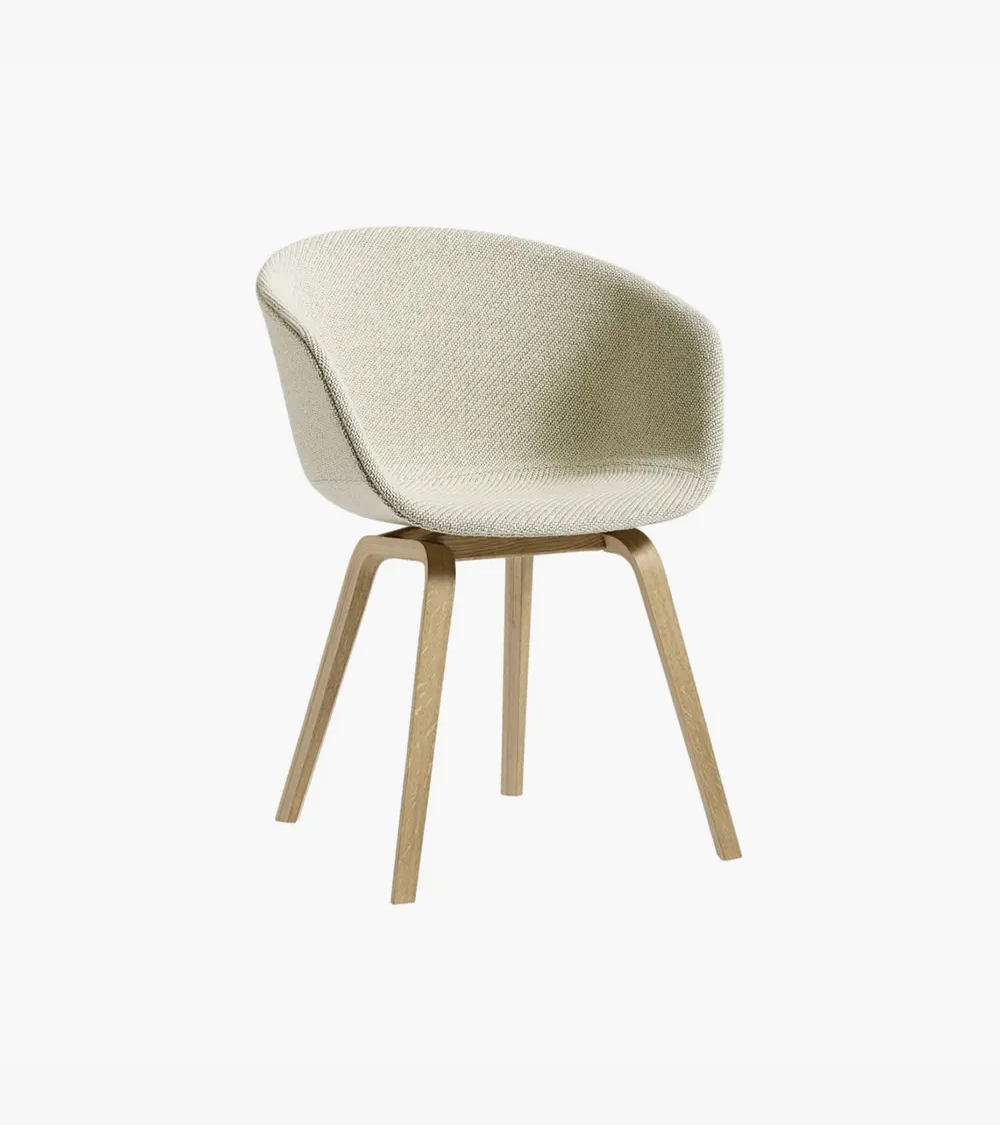 Wooden leg chair